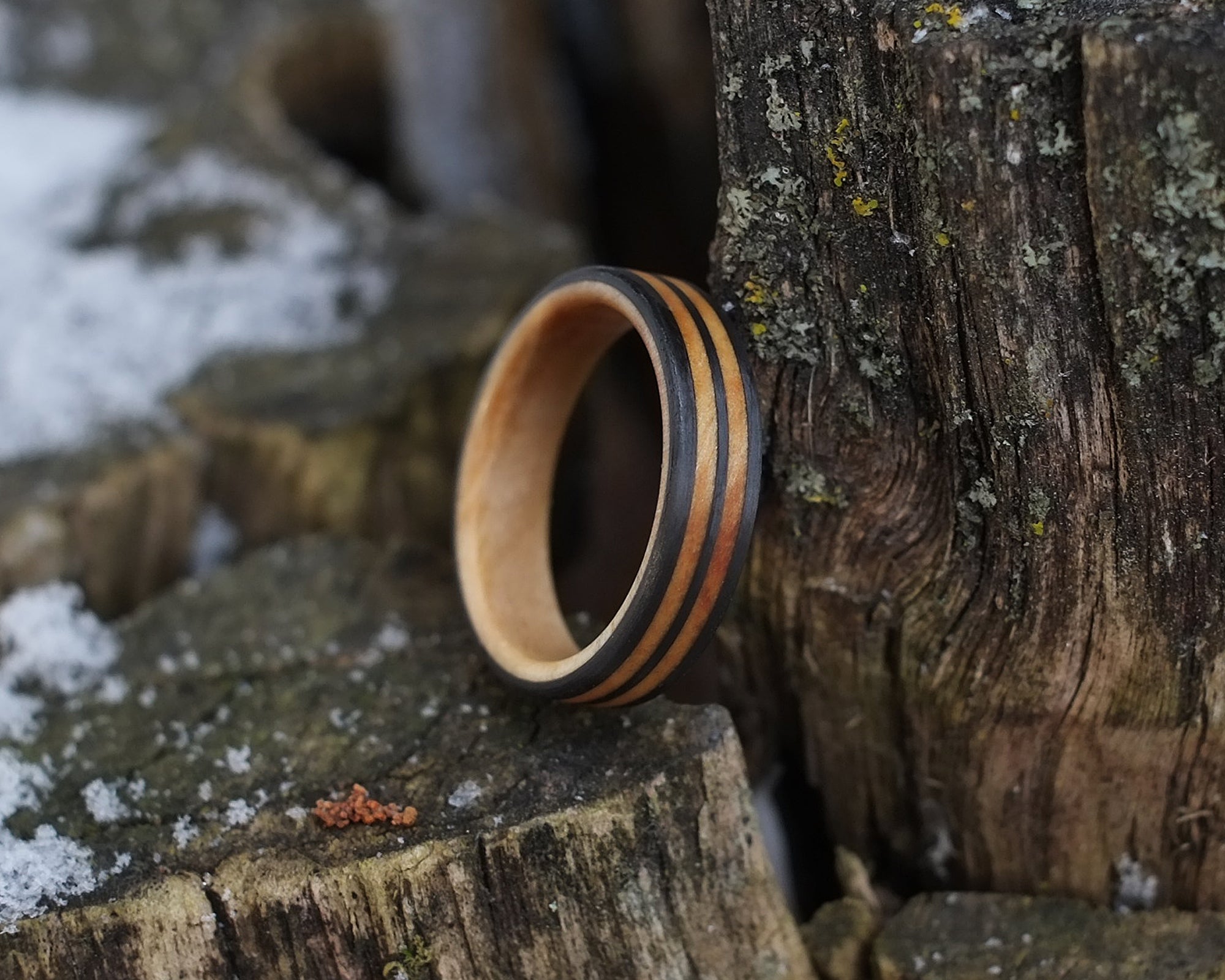 Couples Ring Set Manitoba Maple – Origin Handcrafted Goods