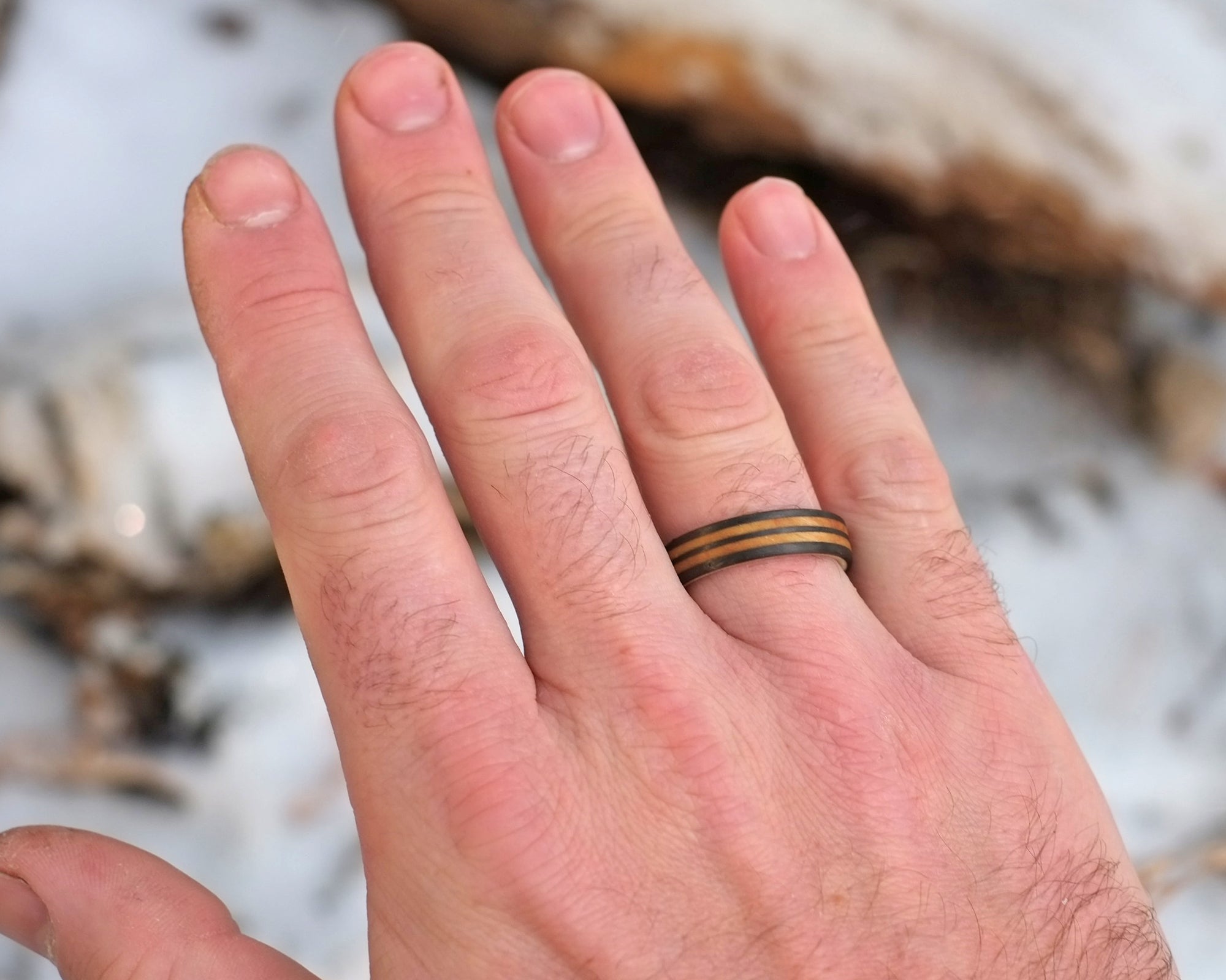 Couples Ring Set Manitoba Maple – Origin Handcrafted Goods